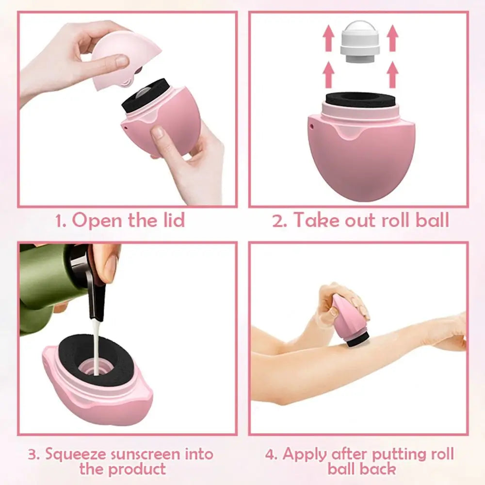 Felfora™ SunBuddy Pro – Pocket-Ready Refillable Sunscreen Applicator
